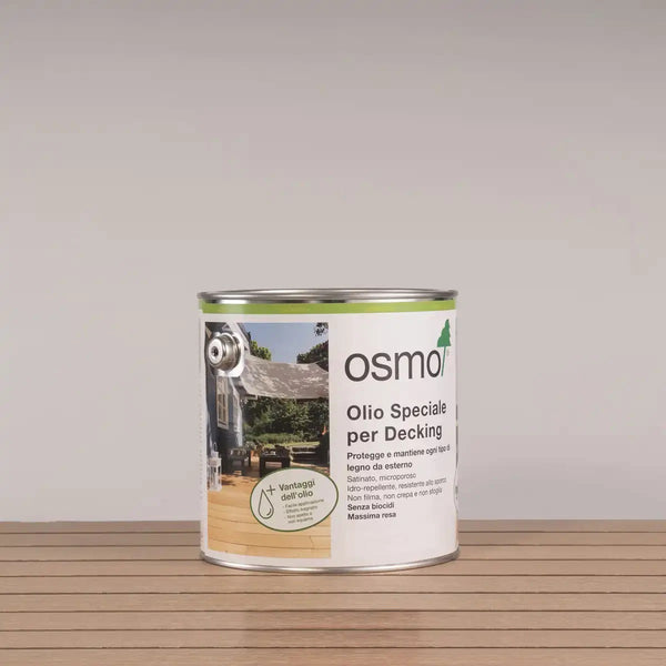 Olio Per Legno Osmo Garapa 2.5L - Protezione Per Esterni, Ponti E Mobili Da Giardino - Foto 5